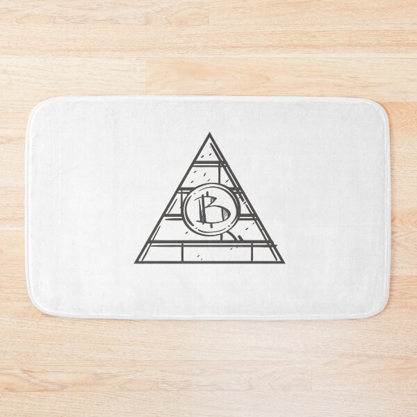 Item preview, Bitcoin Illustration designed and sold by MisterGooseShop.