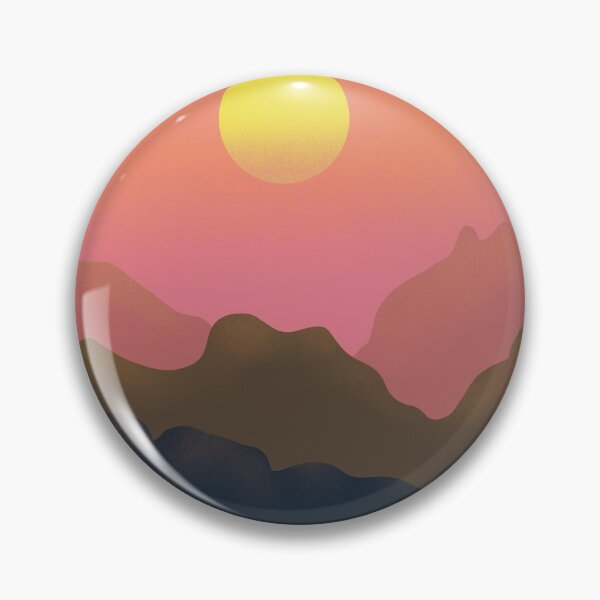 Item preview, Sunset - the original drawing in minimalism style designed and sold by Julia Rudens.