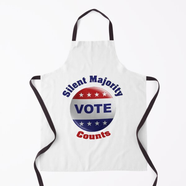 Item preview, Silent Majority Vote Counts designed and sold by SwampfoxDesign.