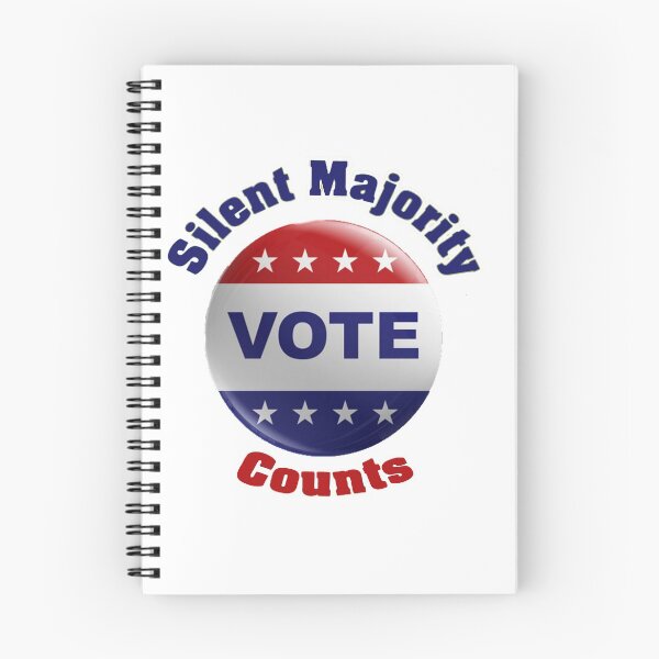 Item preview, Silent Majority Vote Counts designed and sold by SwampfoxDesign.