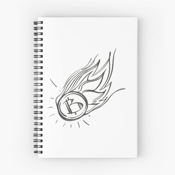 Item preview, Bitcoin Illustration designed and sold by MisterGooseShop.