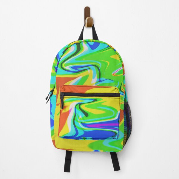 Item preview, Rainbow Paint Pouring Tie Dye Glitch Camo Pattern designed and sold by luchik-and-co.