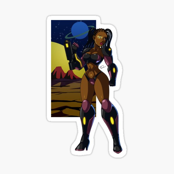 Space Huntress Zira Sticker