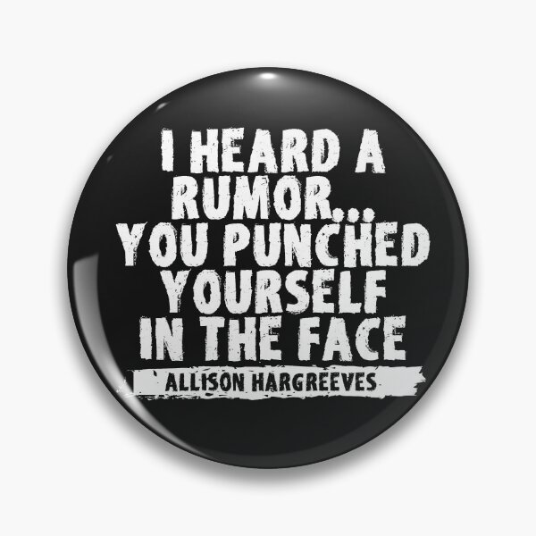 Item preview, I Heard A Rumor... You Punched Yourself In The Face designed and sold by EGIT.