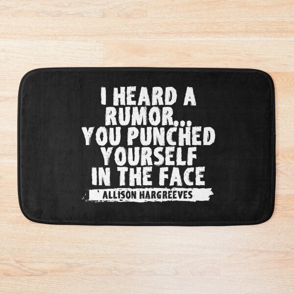 Item preview, I Heard A Rumor... You Punched Yourself In The Face designed and sold by EGIT.