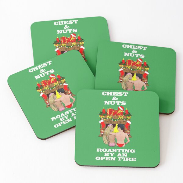 Item preview, Chest & Nuts Roasting By An Open Fire! Funny, Rude Christmas Design designed and sold by loveplasticpam.