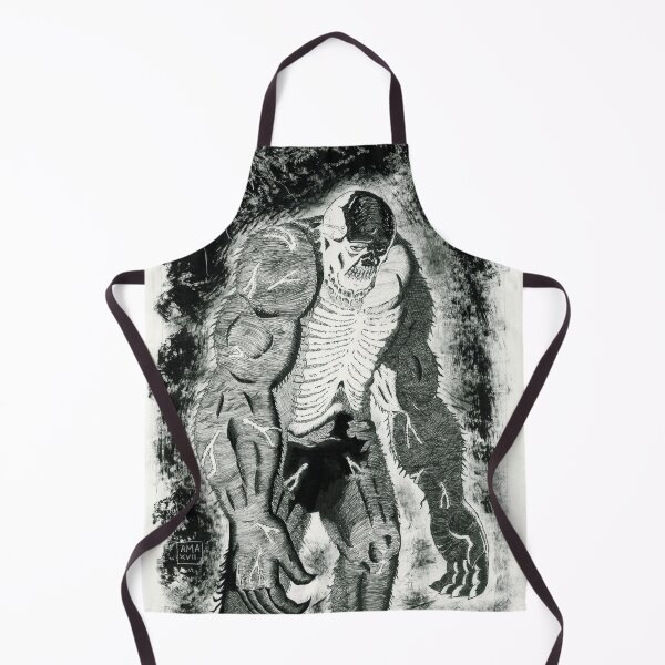 Item preview, A monster in black and white designed and sold by Alan84.