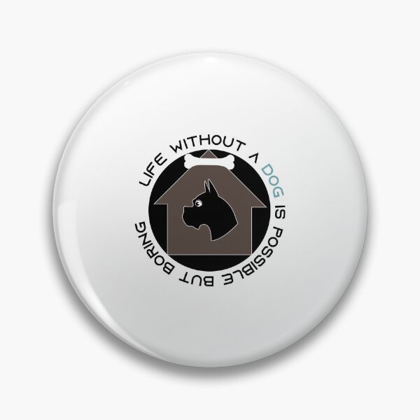 Item preview, Life without a dog is possible but boring,life without a dog is boring designed and sold by Rima-Store-19.