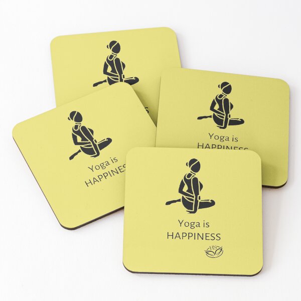 Item preview, Yoga is Happiness designed and sold by happystorehs.
