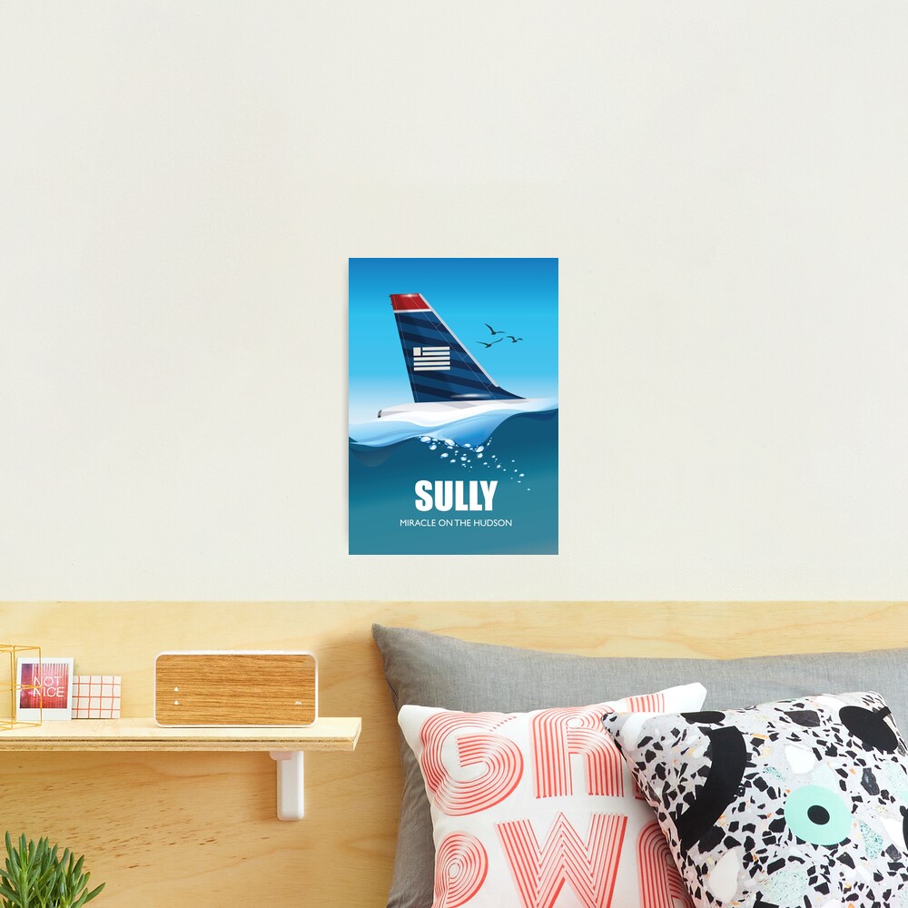Sully: Miracle on the Hudson - Alternative Movie Poster Photographic Print