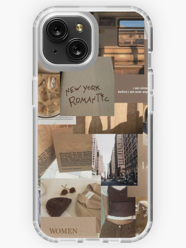 Étui de téléphone collage esthétique compatible avec iPhone15