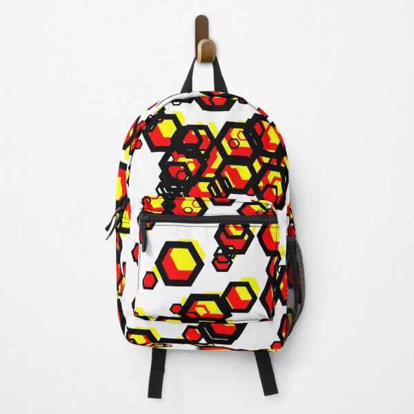Item preview, Hexagon Pattern (Red to Yellow) designed and sold by Ludogorek.