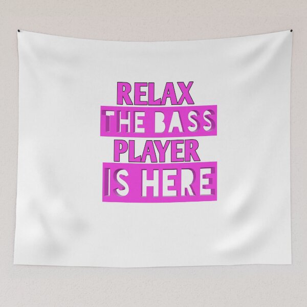 Item preview,  Relax the bass player is here designed and sold by Andreastore.