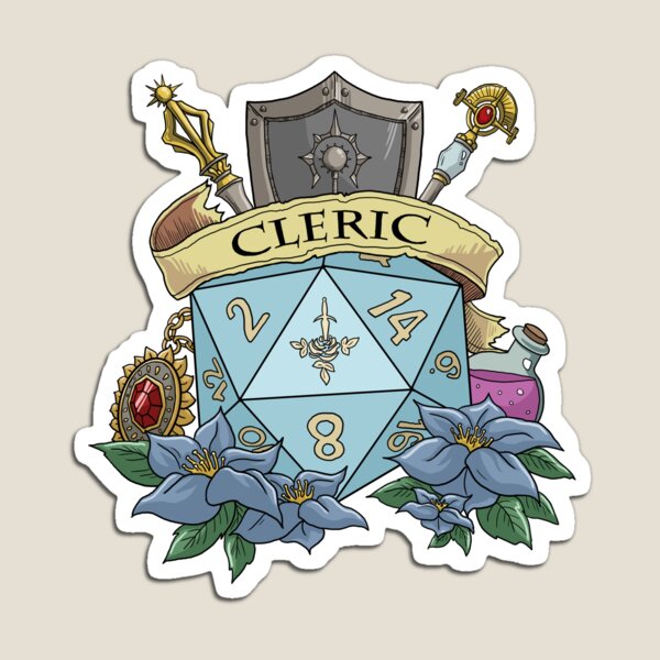 Dice Cleric Magnet