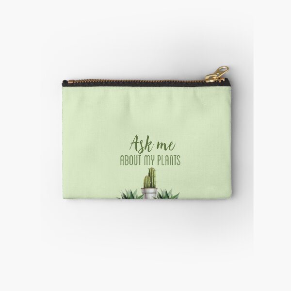 Item preview, Ask me about my plants mobile cover and sticker designed and sold by The Pattern Artist.