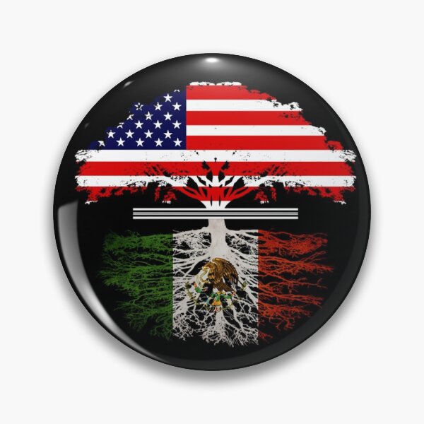 Item preview, Mexican Roots American Born, Mexican Flag, Flag of Mexico Design Mexican-American Flag designed and sold by koenluipaard.