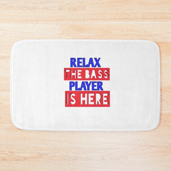 Item preview,  Relax the bass player is here designed and sold by Andreastore.