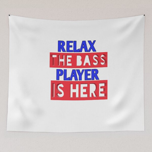 Item preview,  Relax the bass player is here designed and sold by Andreastore.