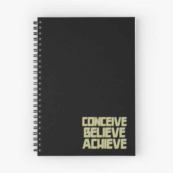 Item preview, Conceive Believe Achieve designed and sold by Lowdown Designs.