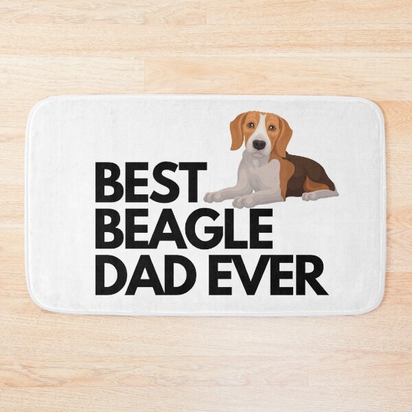Item preview, Best beagle dad ever quote Funny beagle dad saying designed and sold by OneTimeEngineer.