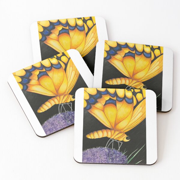 Item preview, Butterfly on Purple Flower designed and sold by Tamara Lindholm.