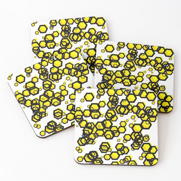 Item preview, Hexagon Pattern (Yellow) designed and sold by Ludogorek.