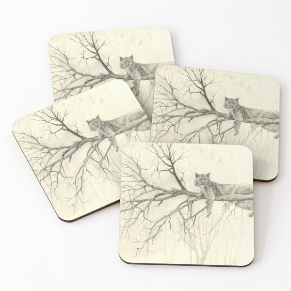 Item preview, Bobcat in a Tree designed and sold by Tamara Lindholm.