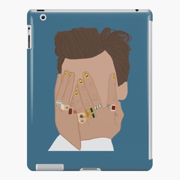 Harry Styles with Smiley Nails Drawing :) iPad Case & Skin for Sale by  katieeoconnor