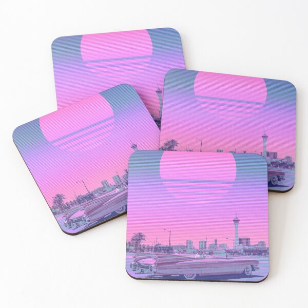 Item preview, Retrowave sunset  designed and sold by exhozt.