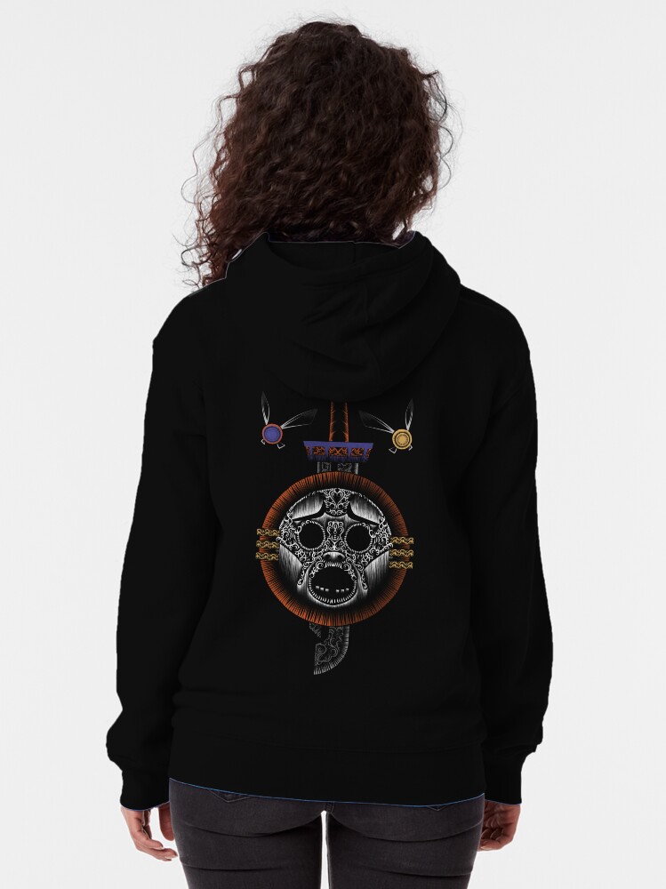 "Mirror Shield Hoodie" Zipped Hoodie by lwillow2113 Redbubble