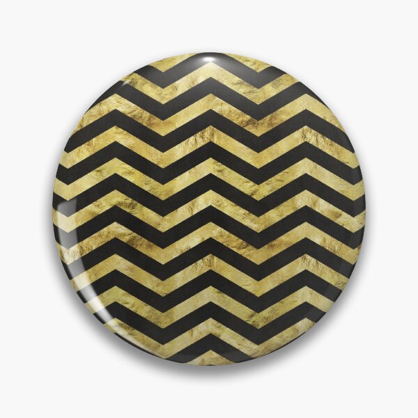Item preview, Gold and Black Chevron designed and sold by CatgoDigital.