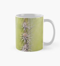 Green Cactus closeup - nature macro Mug