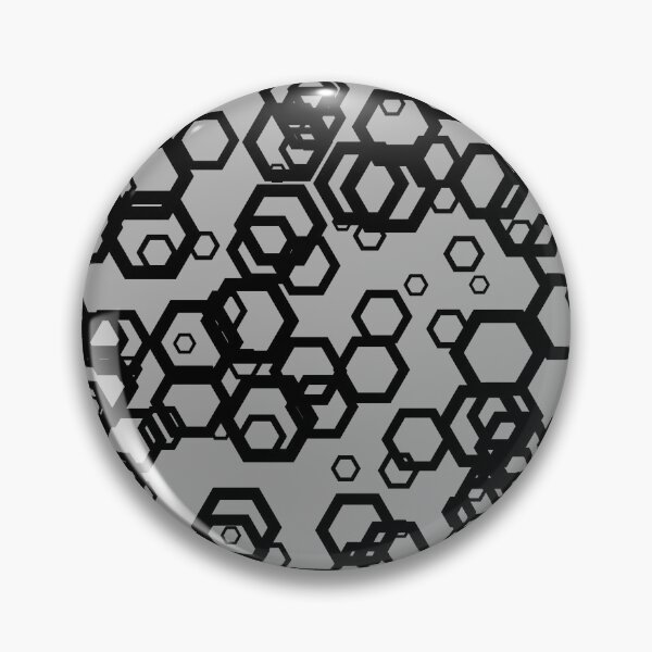 Item preview, Hexagon Pattern (Black) designed and sold by Ludogorek.