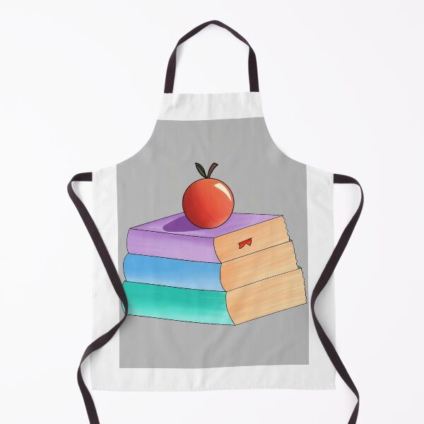 Item preview, Book stack with apple designed and sold by doodling-dancer.