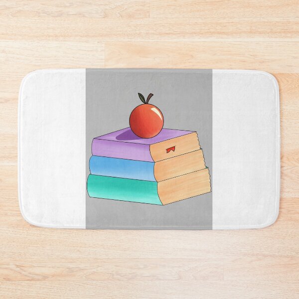 Item preview, Book stack with apple designed and sold by doodling-dancer.