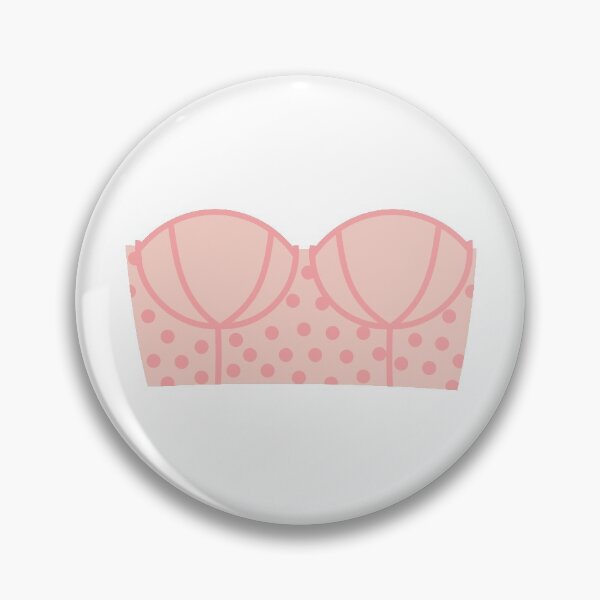 Item preview, Pink Bra With Dots designed and sold by blacklittlemoon.