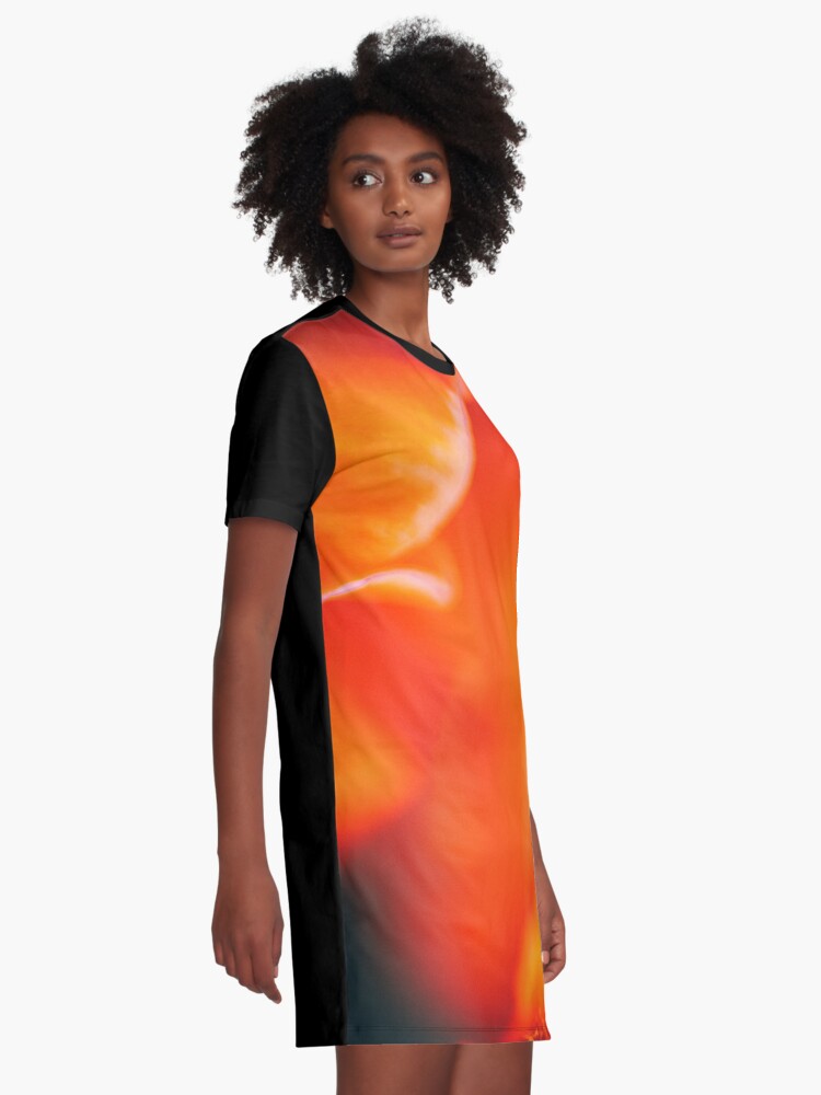 Alternate view of Flower Mystical Graphic T-Shirt Dress