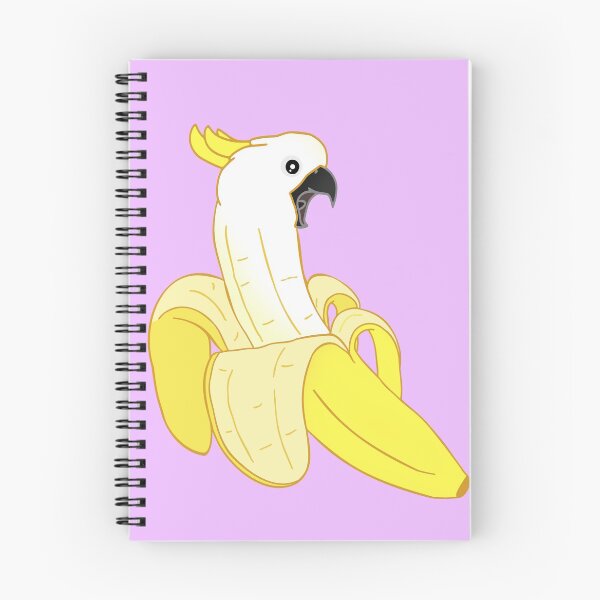 Item preview, banana sulphur crested cockatoo fruit designed and sold by FandomizedRose.