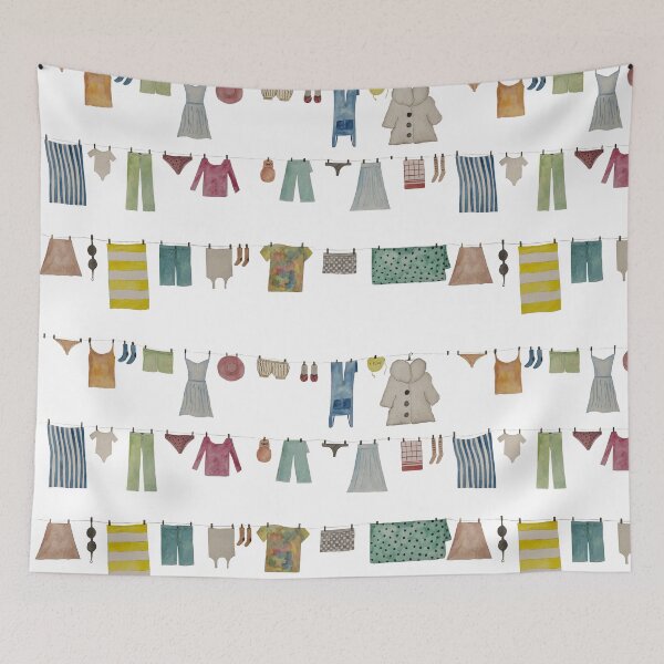 Item preview, HANGING CLOTHES designed and sold by IrregularDrops.