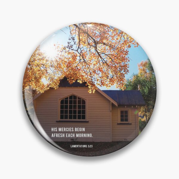 Item preview, Autumn vibes with bible verse from Lamentations 3:23 designed and sold by yappei.