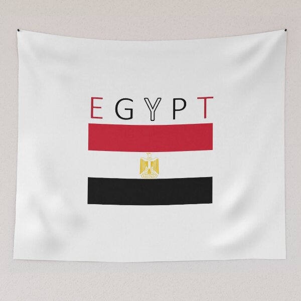 Item preview, Egypt Flag - Art design designed and sold by AndiHK.