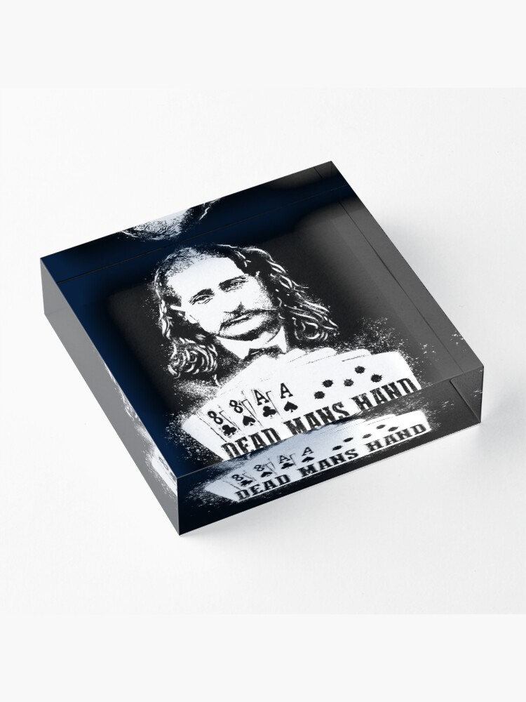 Alternate view of Dead Mans Hand Acrylic Block