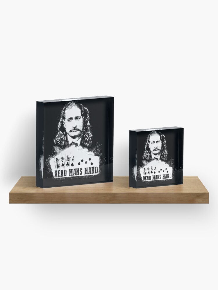 Alternate view of Dead Mans Hand Acrylic Block