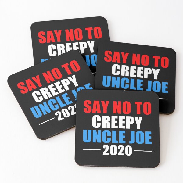 Item preview, Say No To Creepy Uncle Joe 2020 Design Funny Anti Joe Biden designed and sold by naworas.