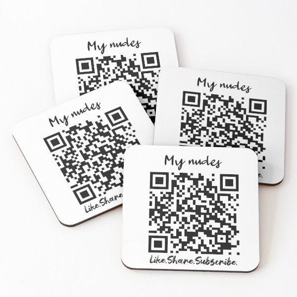 Item preview, Rickroll Nudes QR code  designed and sold by MoreLikeIt.
