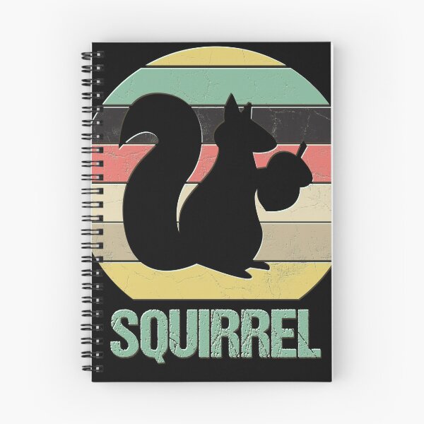 Item preview, Squirrel retro animal lettering designed and sold by Imutobi.