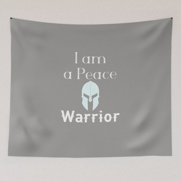 Item preview, I am a peace warrior ,Awesome gift for peace lovers!  designed and sold by abdelhak2005.