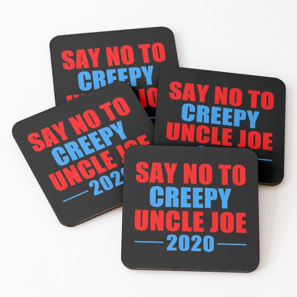 Item preview, Say No To Creepy Uncle Joe 2020 Design Funny Anti Joe Biden designed and sold by naworas.