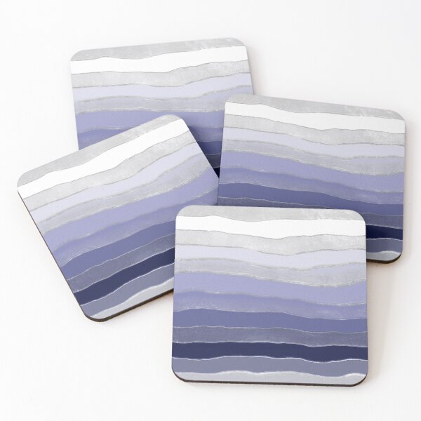 Item preview, Abstract Blue and Silver Layers designed and sold by Cato99.