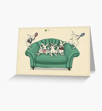 armchair tennis Greeting Card